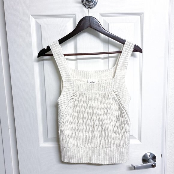 Aritzia Sweaters - nwot Wilfred / Aritzia linen knit tank